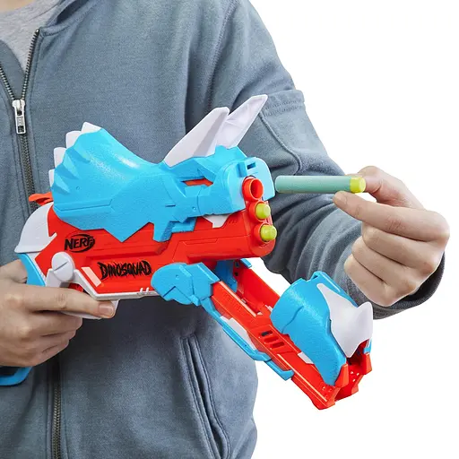Уценка. Бластер Hasbro Nerf Dino Тricera-Blast (F0803) - фото 5