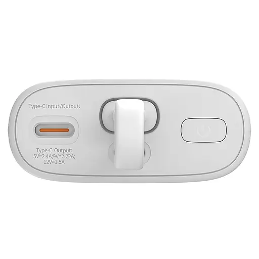 Зовнішній акумулятор Baseus Power Bank 5200mAh 20W Lightning (P10055600612-00) White - фото 5