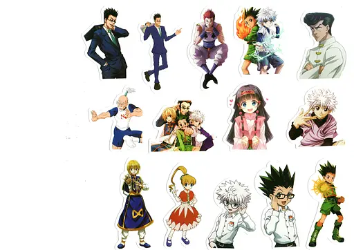Стікерпак Хантер х Хантер Набір наклейок Hunter × Hunter 50 штук - фото 4