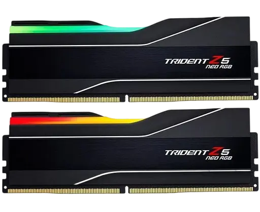 Оперативна пам'ять G.Skill 32GB (2x16GB) DDR5 6000MHz Trident Z5 NEO RGB Black (F5-6000J3038F16GX2-TZ5NR)
