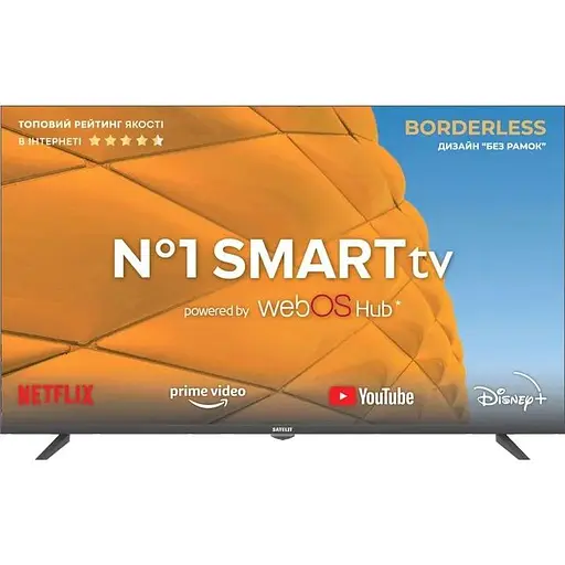 Телевізор Satelit 43F8200WS Smart webos - фото 1