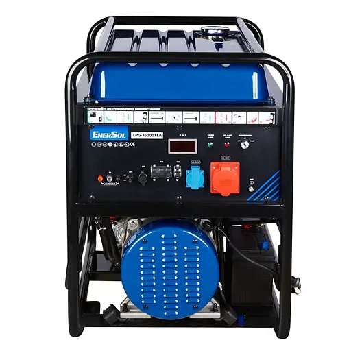 Генератор бензиновий 15 кВт EnerSol EPG-16000TEA (41-00477) - фото 2