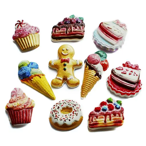 Кондитерська лавка. Гіпсова розфарбування на магнітах 92652 - фото 5