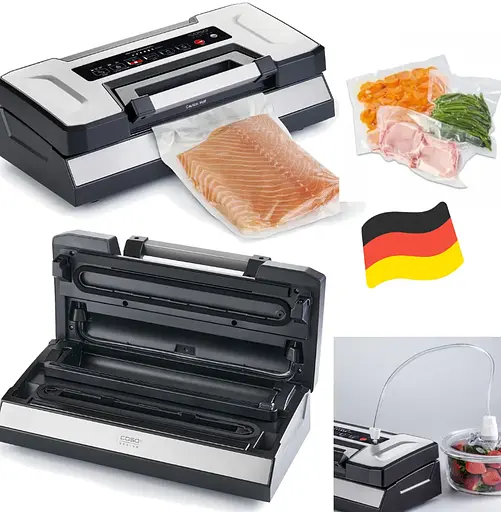 Вакуумний пакувальник CASO VRH 790 Advanced Pro 1528 (130 Вт, подвійний шов 30 см, функція CASOTEK, Німеччина) - фото 2