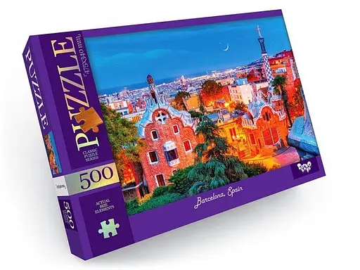 Пазли C500-13-01-12, 500 елементів Барселона