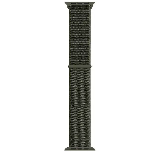 Ремешок Nylon для Apple Watch 38/40/41/42mm(ser.10) Зеленый / Cargo Khaki