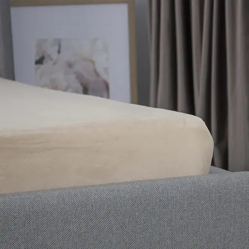 Простирадло ТЕП Velour з резинкою золотий беж, 160 x 200 (2-04756_35035) - фото 5