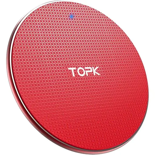 Беспроводное зарядное устройство Baseus Topk Wireless Charger B01W Red (4129546872)