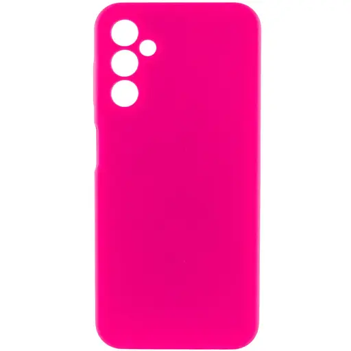 Чехол Lakshmi Silicone Cover Full Camera AAA для Samsung Galaxy A14 4G/5G Розовый/Barbie pink