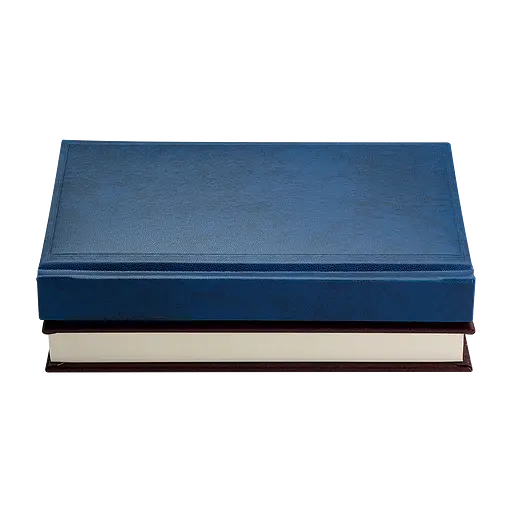 Ежедневник недатированный Buromax Base (Miradur) L2U A6 бумвинил/поролон 336 страниц синий (BM. 26040-02) - фото 5