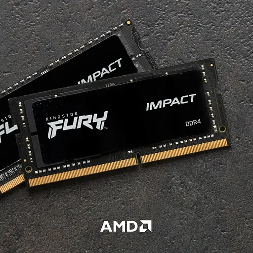 Модуль памяти Kingston Fury Impact SO-DIMM 2x16GB/3200 DDR4 (KF432S20IBK2/32) - фото 4