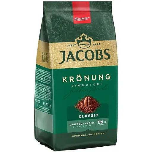 Кава мелена Jacobs Kronung Classic 70 г - фото 2