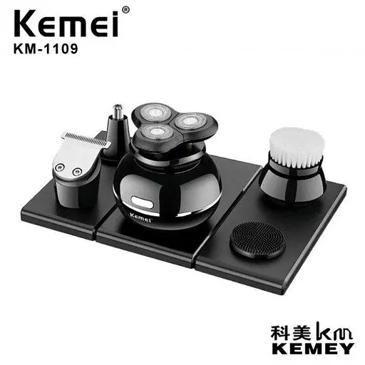 Електробритва Kemei Km-1109 (сухе та вологе гоління) - фото 2