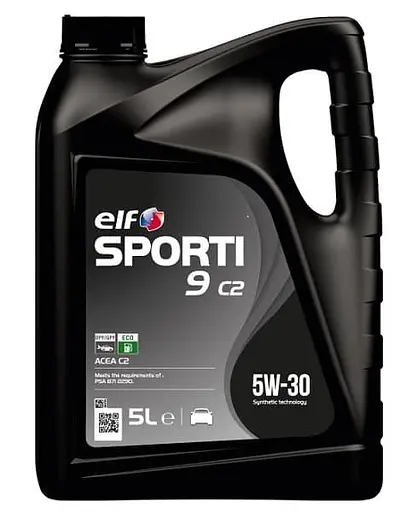 Моторна олива Elf Sporti 9 C2 5W30 5л (10-5 SP9 C2)