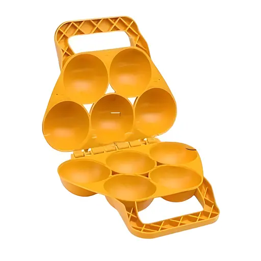 Детский снежколеп на 5 снежков "WToys" TK 2559-71, пластиковый, желтый - фото 2