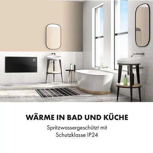 Конвекторний обігрівач Klarstein Bornholm Smart WiFi 2000 Вт чорний (10034391)  - фото 6