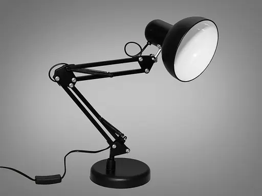 Настольная лампа Pixar для рабочего места, черная - фото 1