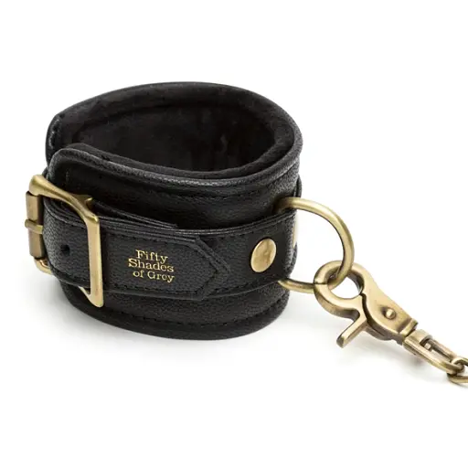 Фіксатори для ніг Fifty Shades of Grey Bound To You Ankle Cuffs чорний - фото 2