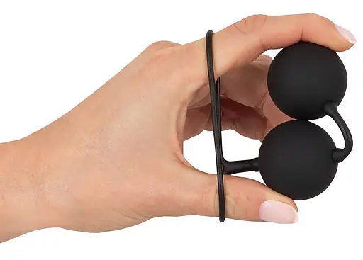 Вагінальні кульки You2Toys Black Velvets, 19.5 см, чорний - фото 9