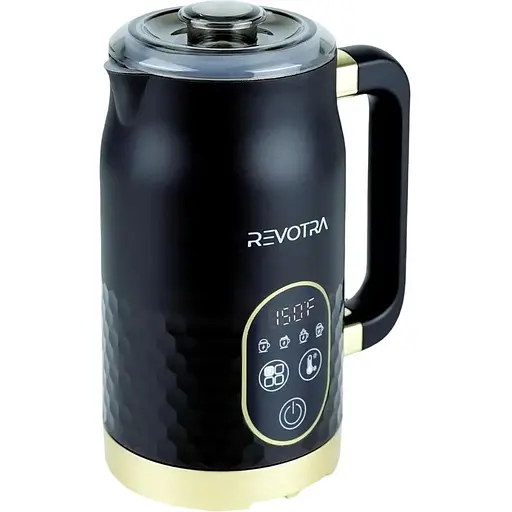 Вспенитель молока со светодиодным сенсорным экраном и дисплеем температуры