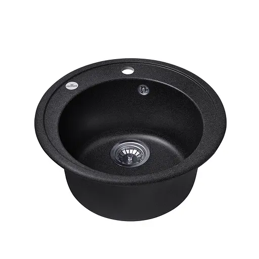 Кухонная мойка гранитная Kroner KRP Komposit GRB-510 CV027408, Графит - фото 3