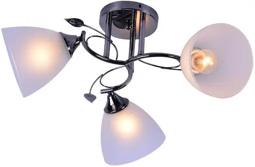 Декоративная люстра V XA1076/3 Dark Chrome на 3 плафона