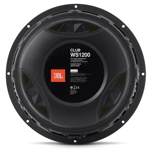 Сабвуферный динамик JBL CLUB WS1200BLK - фото 3