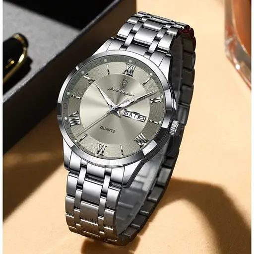 Мужские наручные часы Poedagar Berlin (Серебристый) - фото 3