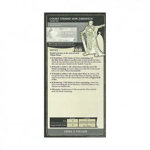 Настольная игра Wizards of the Coast Dungeons & Dragons: Замок Равенлофт (D&D Board: Castle Ravenloft) (англ.) (499893) - фото 12