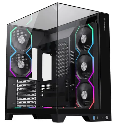 Корпус GameMax Infinity Pro BK BTF Black (Infinity Pro BK) Без БП - фото 1