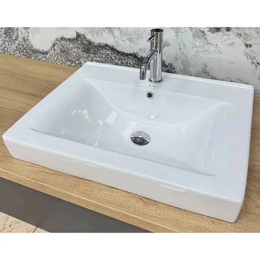 Умивальник VBI Bagnara 70 white врізний VBI-018063, Білий - фото 1