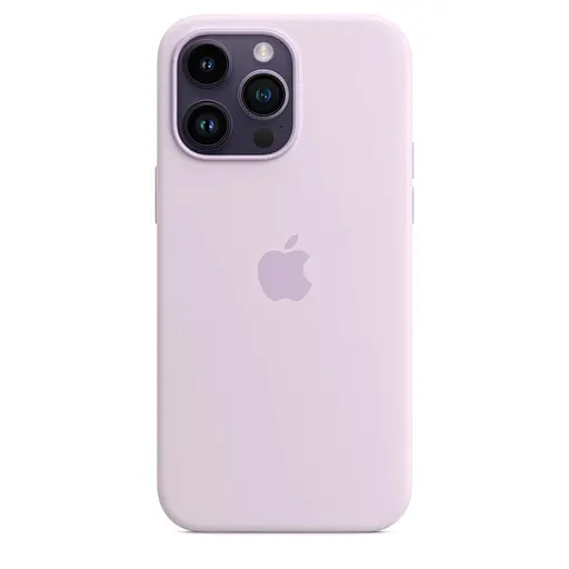 Оригінальний силіконовий чохол Apple Silicone Case MagSafe для iPhone 14 Pro Max (6.7") Lilac MPTW3ZM/A - фото 5