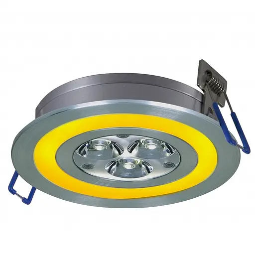 Світильник точковий Brille LED-103A/3W+1,5W Yellow CW 38 L4-008 - фото 5