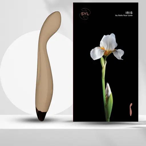 Вибратор для точки G SYL Iris чувственная стимуляция для ярких ощущений Milk - фото 3