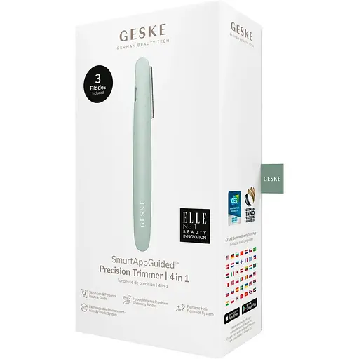 Тример для тіла GESKE Precision Trimmer 4in1 Green (HB0451) [132062] - фото 11