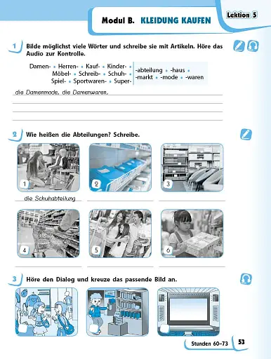 Німецька мова. Робочий зошит 5(5) клас. До підручника "Deutsch mit Truffel!" - фото 9