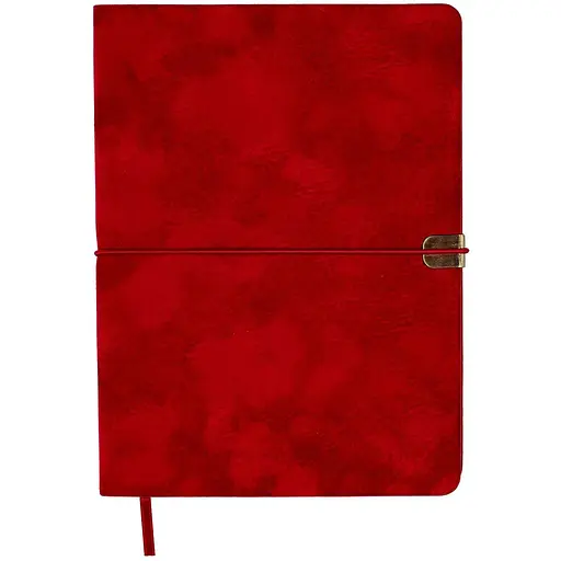 Ежедневник недатированный Buromax Velour A5 искусственная кожа 336 страниц красный (BM.20770-05)