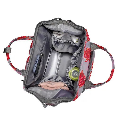 Рюкзак Mark Ryden на коляску для мамы Supermom MR8703 Красный - фото 5