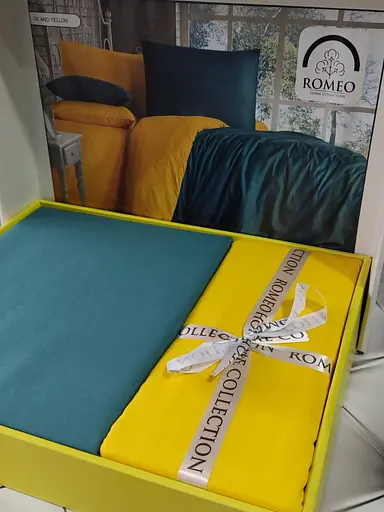 Постільна білизна Oil and Yellow Ранфорс Romeo Home pbe0051818 - фото 1