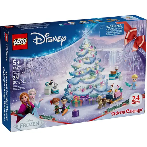 Конструктор LEGO Disney Princess Крижане серце Різдвяний календар 2025, 231 деталь (43273)