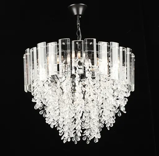 Люстра подвесная хрустальная S2475/6, Черный