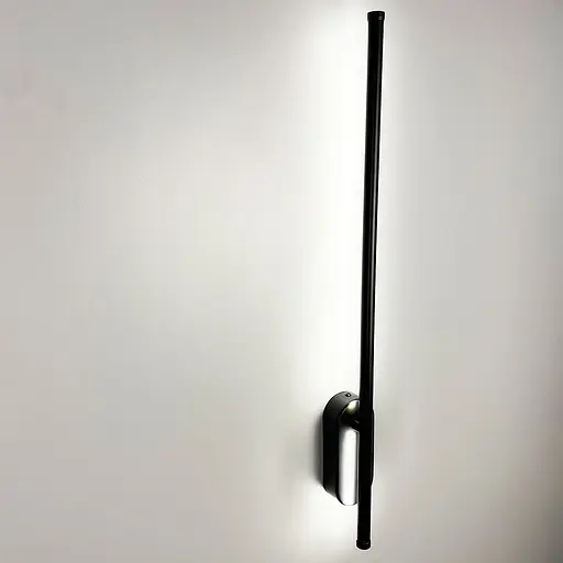 Современное линейное бра в черном корпусе 60 см Line F Арт. WB26/600 BK - фото 2