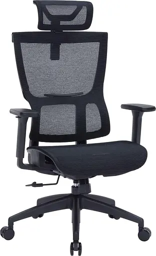 Офісне крісло OfficePro Elegant OC660-B-B-B (OC660-B-B-B) - фото 1