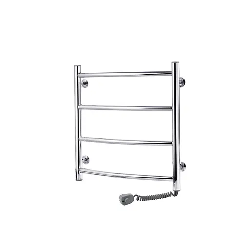 Рушникосушарка електрична Kroner Дуга ДД06ER 500x500/4 ER CV014717, Хром, Праве - фото 1