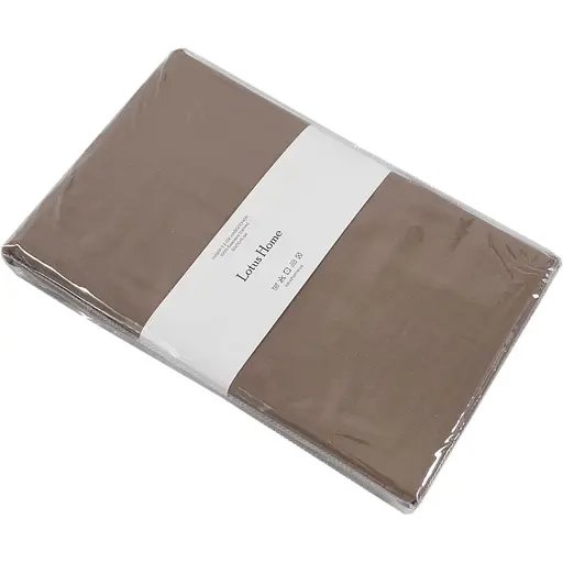 Наволочки Lotus Home Dakota Modern сатин кофейные 50х70 см, 2 шт. (svt-2000022351492) - фото 2