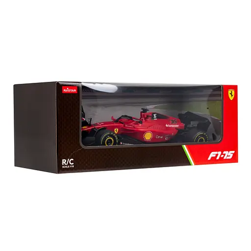Машинка RASTAR Ferrari F1 75 на дистанційному керуванні 1:18 червоний 93400 - фото 8