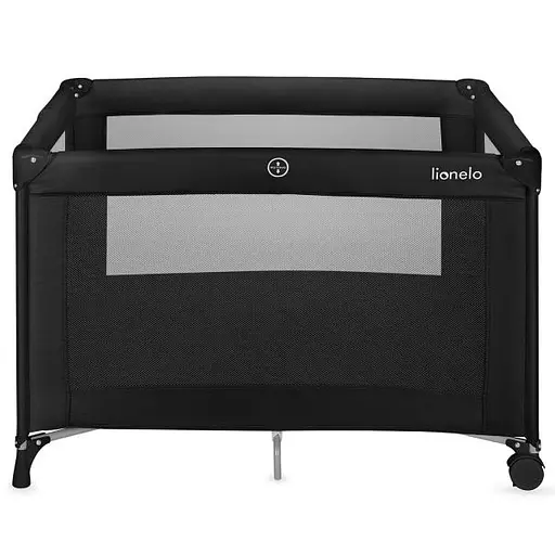 Дитяче ліжечко-манеж Lionelo Amelie Black Carbon (LO-AMELIE BLACK CARBON) - фото 3