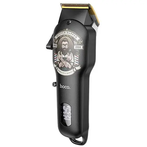 Машинка для стрижка HOCO HP20 с цифровым дисплеем до 4 часов черная - фото 1