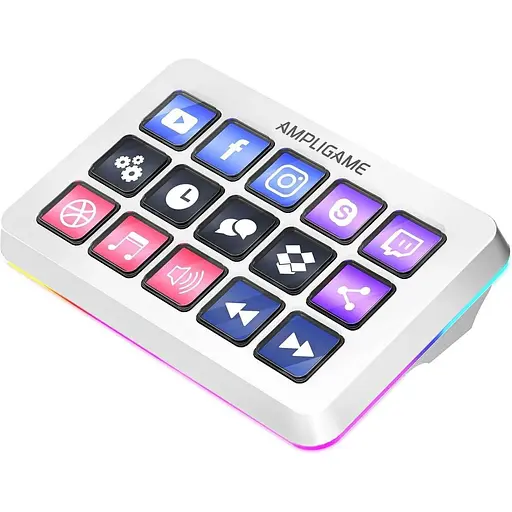 Контролер для стримінгу Fifine Ampligame Stream Deck D6W [152664] - фото 4