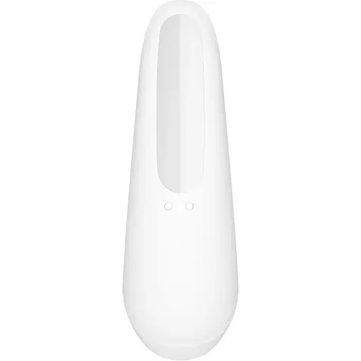 Вакуумний стимулятор Satisfyer Curvy 1+ White - фото 3
